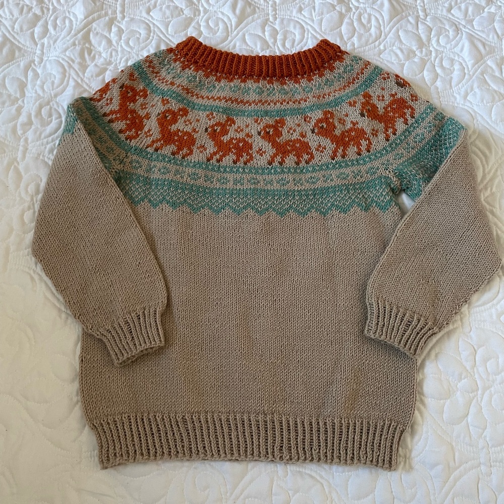 Hand-Knitted Sweater